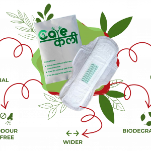 Carekali Biodegradable Sanitary Pads – Heavy Flow